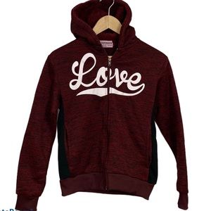 Supernova “Love” Zip Up Hoodie Sz 12/14